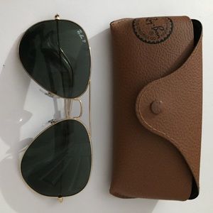 Ray-Ban Unisex RB3025 62mm Polarized Sunglasses